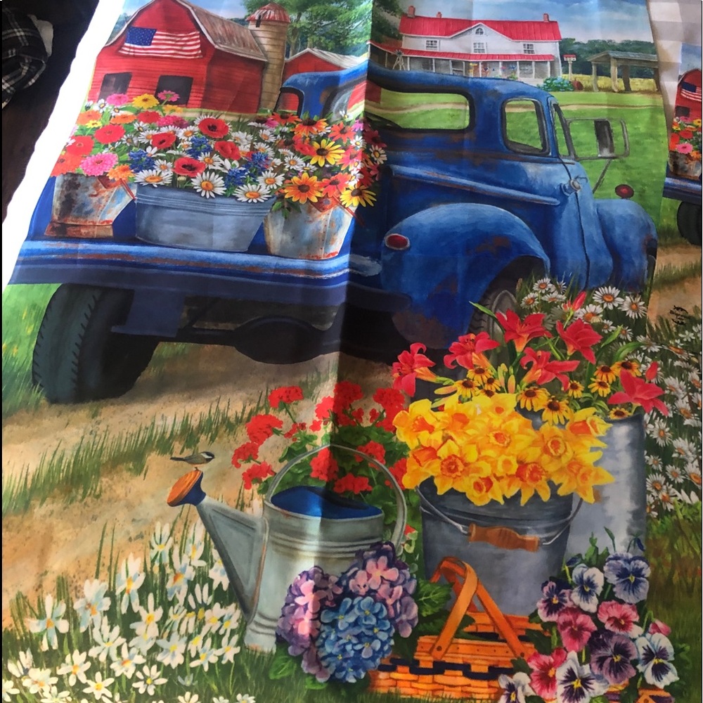 House Flag. NWOT. Never Used, Beautiful Print!